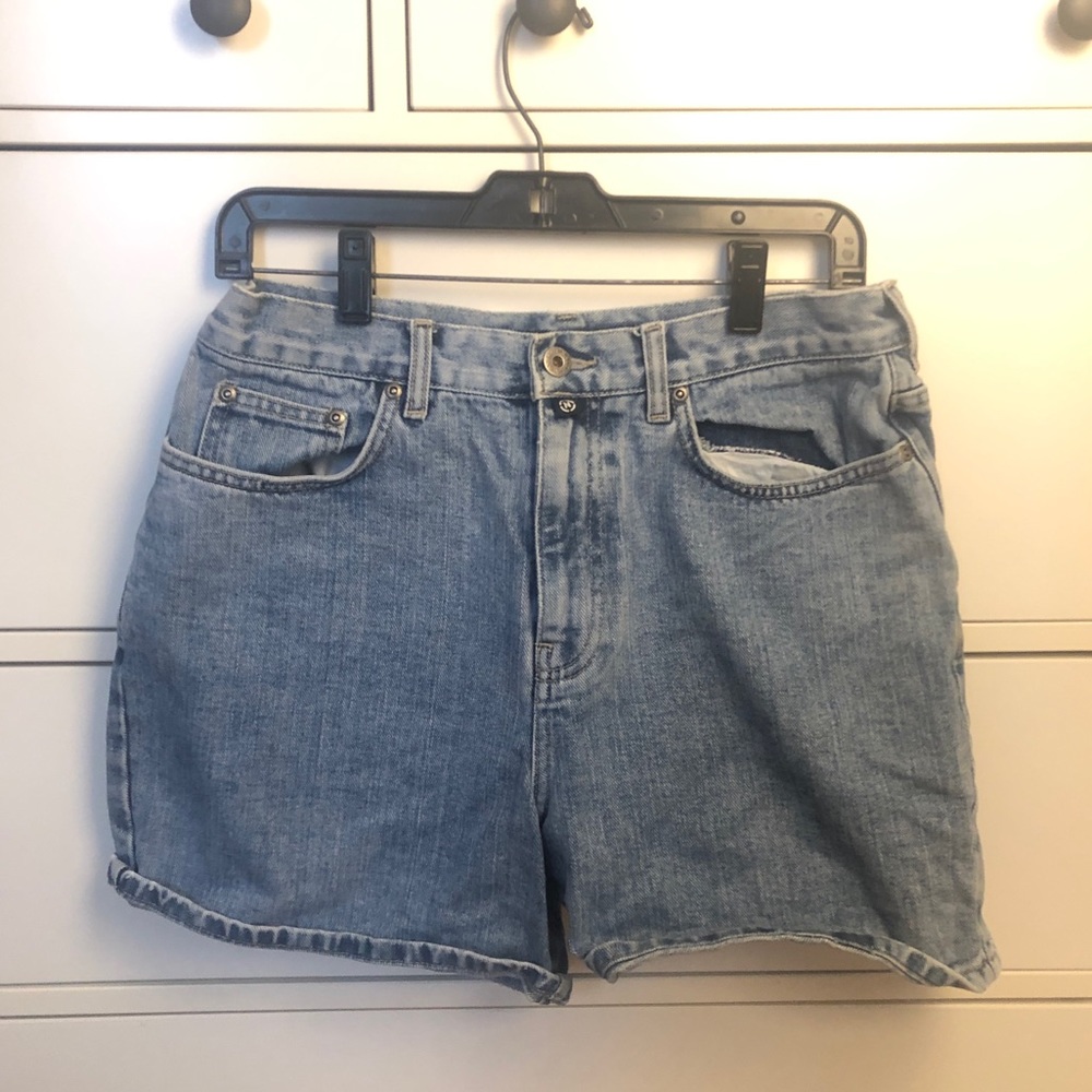 Mom jean shorts